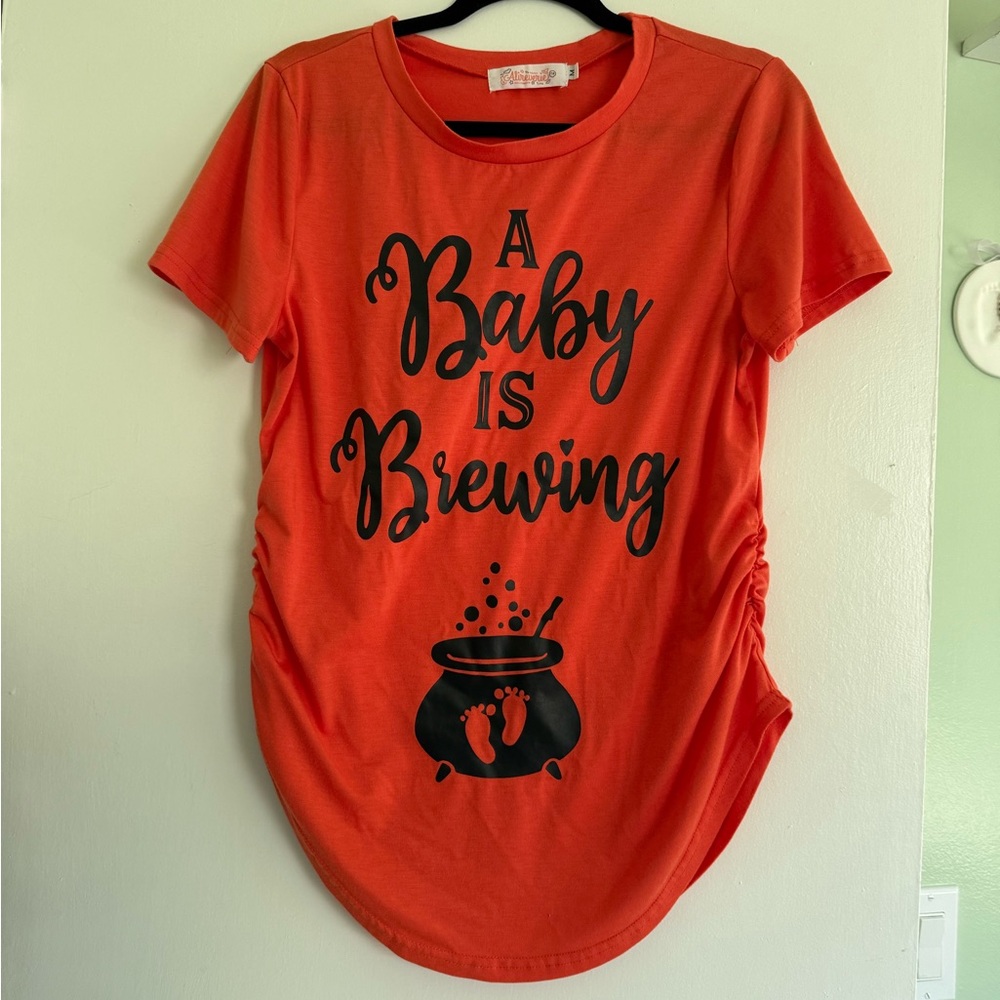 Halloween Maternity shirt & socks